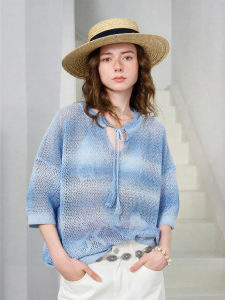 Toyouth | Gradient Tie-Dye Knitwear for Women