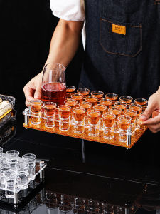 ชุดกระติกเหล้า B52 ชั้นวางแก้วสำหรับบาร์และ KTV ชิ้นเล็กสำหรับใช้ในบ้าน แก้วชิ้นเล็กสำหรับรับประทานเหล้า แก้วชิ้นเล็กสำหรับผสมเครื่องดื่มแอลกอฮอล์