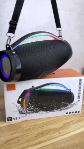 Loa Bluetooth Công Xuất Lớn BO0MBOX 4  Bass Mạnh Âm Thanh Lớn Cực Đỉnh Bluetooth 5.2 - Kiểu Dáng Thể Thao Năng Động  Có Đèn Led