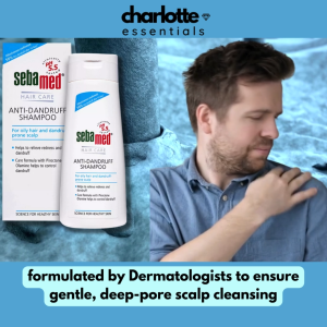 (Exp 2028 Nov) SEBAMED Anti-Dandruff Shampoo 400ml Medicated Shampoo pH Balanced | Charlotte Essentials