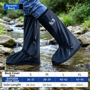 ZHENGYU | Waterproof Slip-resistant Durable Reusable Shoe Covers