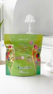 CHLORO FIBER THAILAND DETOX (10 SACHET) Double Mix Reduce Constipation Detoxifies residual toxins Achieve Weight Loss