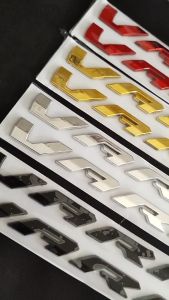 New Honda Vario Sticker: 3D Emblem Chrome Golden Red Black Silver Gold Color for Left and Right Motorcycle Body Decor
