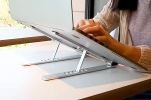 Laptop Stand Multifunction Portable Aluminium/ABS Adjustable Height Fits ALL Laptop Ergonomic Notebook Stand
