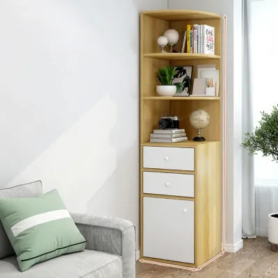 xinyafitment | Corner Storage Cabinet Triangle Multi-functional