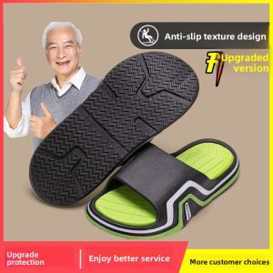 MONLEYTA | Anti-Slip Bathroom Slippers For Elderly Women Bathing Special Home Use Cool Sandals Comfortable Slip-On EVA Flat Shoes