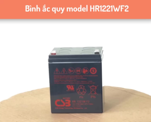 Ắc quy CSB HR1221WF2 12V 5Ah | Dùng cho UPS năng lượng mặt trời thiết bị viễn thông…