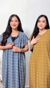 Daster Lowo Jumbo LD 135 Rayon Batik Premium Busui | Daster Wanita Rayon