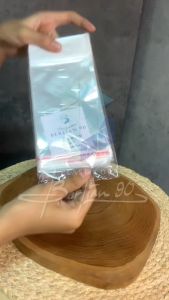 Plastik Display 8x12 Cm isi 100 lembar / Plastik Perlize / Plastik OPP Gantung untuk Kemasan Aksesoris & Snack