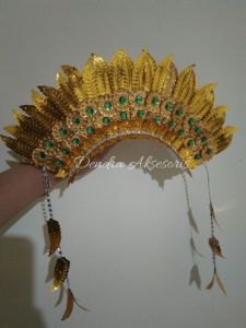 Mahkota Bali Anak dan Dewasa / mahkota bali tari dan karnaval / mahkota bali cantik best seller