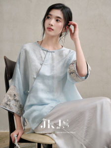 JK&JS | Áo Sơ Mi Áo Khoác Mỏng Chất Liệu Pha Linen Cao Cấp