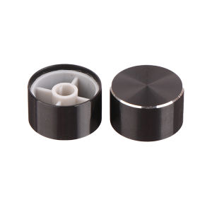 1pc Potentiometer Knob Cap Encoder Volume Control Knob Audio Knob for Rotary Taper Potentiometer Hole 6mm Knob Aluminum Alloy