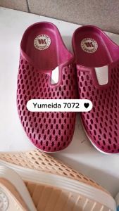 Sandal Slop Wanita Yumeida LD 7072: Sandal Slip On Wanita Karet Anti Slip Awet Sol Nyaman Empuk