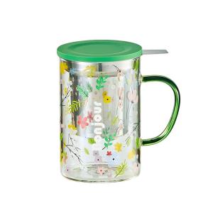 CAROTE | Tea Infuser High Aesthetic Value Glass Cup