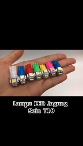 Lampu Motor Mobil LED T10 Jagung Socket Tancap / Lampu Sein Speedometer Rem Plat Nomer Bagasi Senja Kota - GP Mall