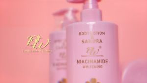 "MERRY SHOP" (N EW) BODY LOTION & SAKURA DW Niacinamide Whitening Brightening Lightening Lotion