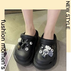 LHMoonlight โคตรดือออ🔥 รองเท้าหัวโต รองเท้าแตะ รองเท้าแตะแฟชั่น แถมตัวการ์ตูนสุดสุดเท่ สาวๆสายลุยๆสตรีทห้ามพลาด บอกเลยคุ้มแน่นอน🎉