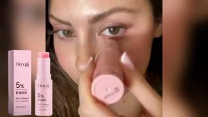 Hoygi | HOYGI Pink Volume Balm Stick Nourishing Skin Soft Texture Soothing Face Refreshing Easy Absorb Hydrating Multi Balm Stick 10g
