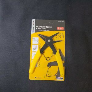 AMTECH Tang Snap Ring Circlip 2-In-1 Lurus Buka Tutup 10 - 40 mm 2 Fungsi
