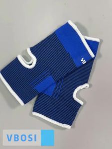 1 Pair One Size Elastic Breathable Ankle Support Sleves for Running Basketball Cycling