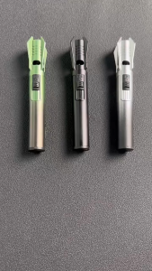 Portable Windproof Jet Flame Torch Lighter HB285 – Adjustable Flame Refillable Design KL285