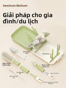 Beeshum | Portable Baby Bottle Cleaning Set