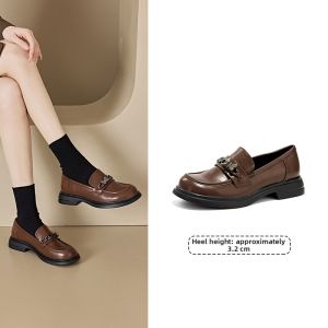 DUSTO | Soft Soled Korean Style Black Loafers