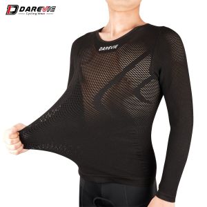 DAREVIE Cycling Base Laye Small Size Seamless Compression 2023 Full Sleeve Underwear Breathable MTB Road Bike Full Sleeve Vest