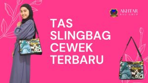 Tas Selempang Slingbag Wanita Terbaru 2023 Viral Motiv Printing Multifungsi Kekinian Murah