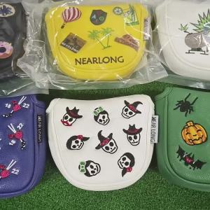 Golf Mallet blade putter cover golf headcover multi style color pattern closure golf club cover golf supplies