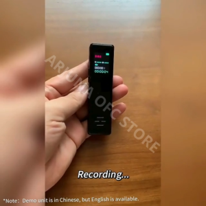 COD Perekam Suara + Memori SD Card 32GB Tersembunyi Jarak Jauh Mini Portable Voice Recorder MP3 ZD67