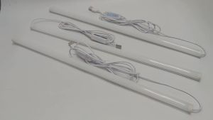 Lampu Neon Panjang Strip Tabung LED USB Belajar Kerja Rumah Dapur Komputer Cahaya Portable Tempel