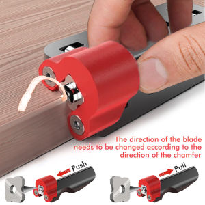 2025 New Hot Woodworking edge trimming knife Corner Manual Planer Blade Hand Tools wood Deburring Chamfering Fillet Scraper