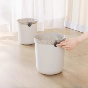Thùng Rác Nhà Bếp MUJX Hiện Đại Tối Giản Cho Phòng Khách Phòng Tắm Phòng Ngủ Ký Túc Xá Văn Phòng Dung Tích 12L Thùng Rác Tròn