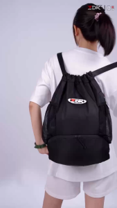 Balo Dây Rút Thể Thao ZDK B5 18 Lít | Ngăn Giày Riêng Khóa Kéo 2 Chiều Dây Đeo Chỉnh Được