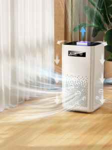 Linh Kiện Điện Tử Gia Dụng NOCCLILI Air Purifier TC003-005W USB Negative Ionizer Filter Cat Hair Dust Smoke Removal Home Indoor Pet Friendly