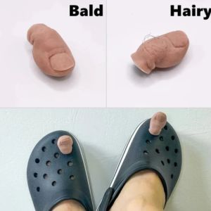 3D Shoe Charms Funny Toe for Crocs Creative Simulation Foot Thumb Shoe Decoration Buckle Kids Boys Girls Men Women Party Bir