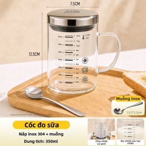 KuaKe | Cốc Ăn Sáng Cho Trẻ Em Chống Nóng Chịu Nhiệt