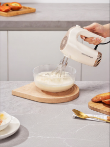 SUNATUR | Stainless Steel Electric Mixer Small Home And Commercial Use