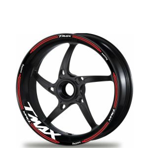 NEW For Yamaha TMAX 530 560 Reflective Motorcycle Accessories Wheel Tire Modification Sticker Hub Decals Rim Stripe Tape