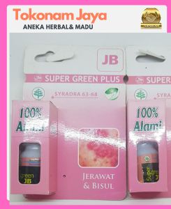 Obat Herbal Jerawat & Bisul | SUPER GREEN PLUS JB