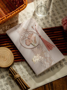 Handmade Birthday Greeting Card Gold Stamping Large Size Vintage Style Thank You Letterhead Postcard Creative Thank You Card