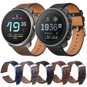 Leather Strap For SUUNTO RACE/VERTICAL Watchband For SUUNTO 9 5 Peak PRO/DLC 3 Fitness Band 22mm 20mm Casual Correa Bracelet