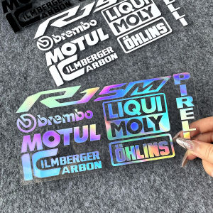 Yamaha R15 Sticker Accessories Windshield Decal Motorcycle Fuel Tank Sticker Helmet Fairing Reflective Beautiful Decoration