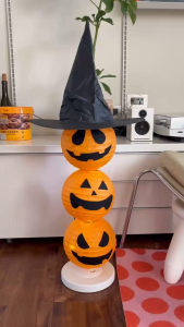 callingbrown [🕯️พร้อมส่ง🕯️] โคมตั้งพื้น ฮาโลวีน โคมไฟ  LED halloween