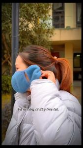 Khẩu Trang Vải Có Chụp Tai Thời Trang Giữ Ấm Chống Gió Thoáng Khí 5 Màu Sắc Lựa Chọn Cho Cả Nam Và Nữ