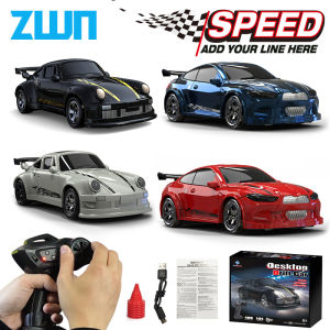 KF20 1/64 High Speed Drift RC Car 2.4G 4WD Remote Control Desktop Mini GTR Racing Model Cars for Boys Kids Toy Gift