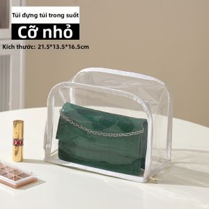 Túi Đựng Đồ Chống Bụi Chống Nước Trong Suốt Dung Lượng Lớn EVA Dày