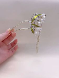 Trâm cài cổ trang (01 cây trâm) - mẫu hồ điệp xinh xắn - KIDSGARDEN BẢO NGUYÊN