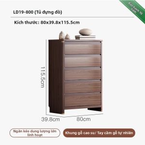 FANLUOWEI | Tủ Lưu Trữ Khung Gỗ Thật Mẫu Trung Quốc Mới